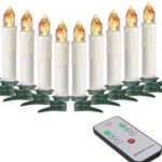 Christmas Battery Operated Taper Candle