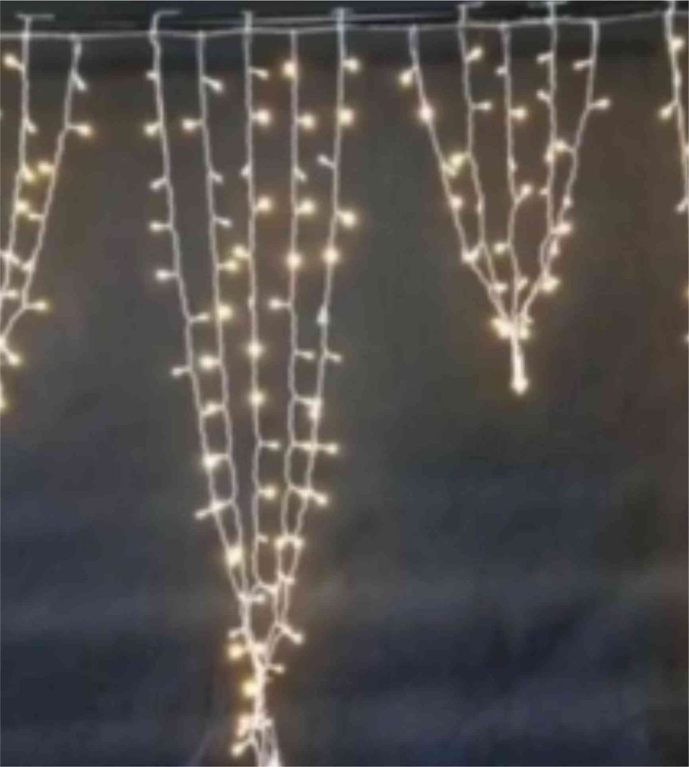 LED icicle curtain