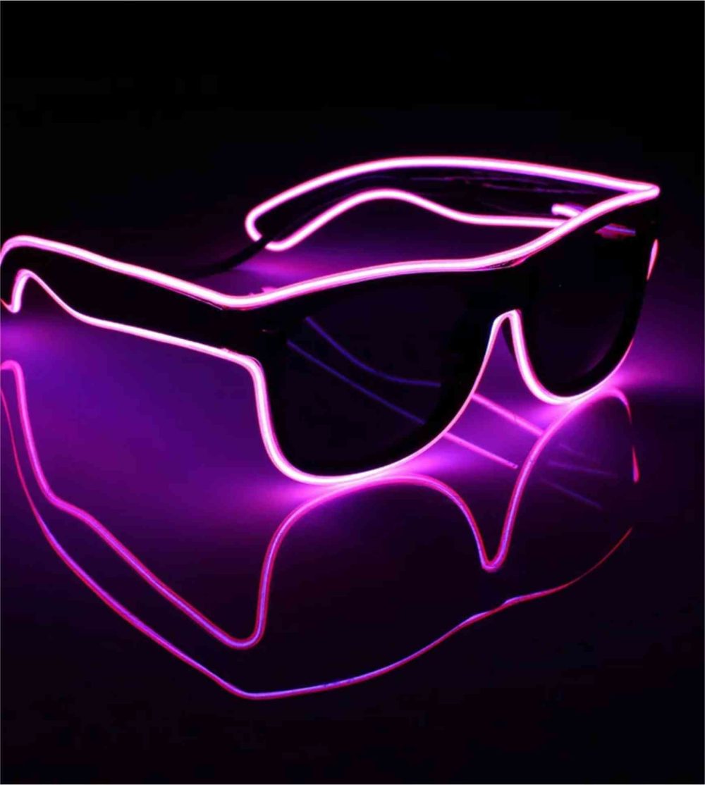 Neon El-Wire Glasses