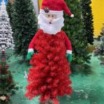 PVC Red Santa Tree With Boot