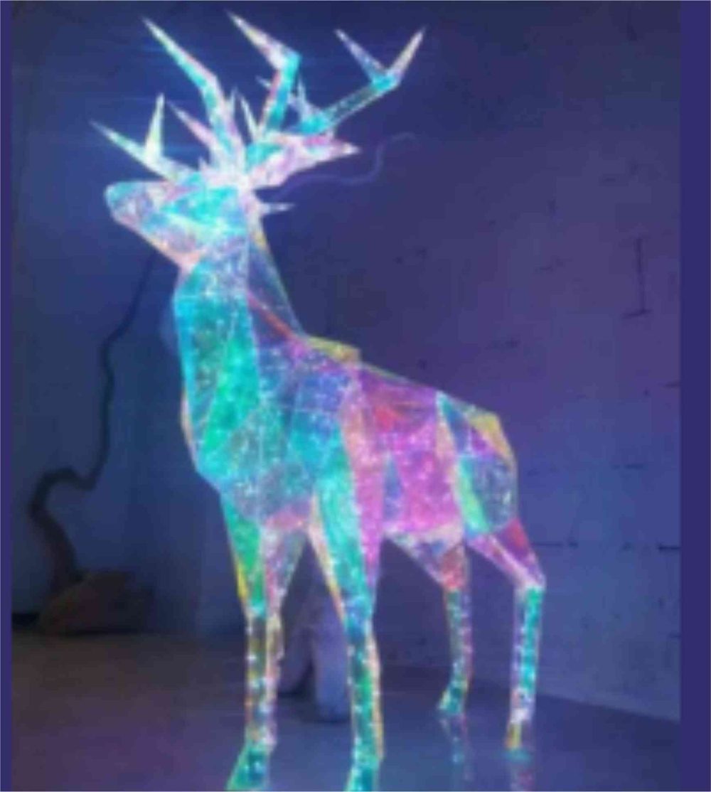 Reflective Reindeer