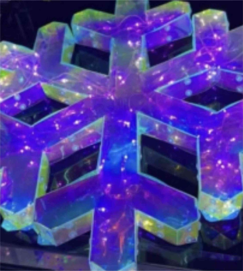 Reflective Snowflake